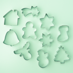Kerstmis koekjessnijder set
