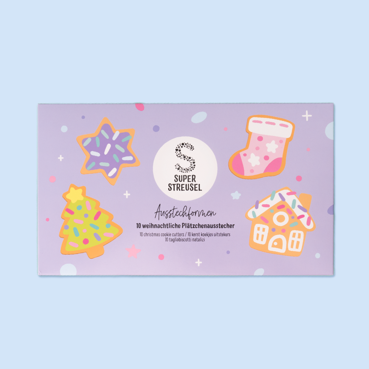 Kerstmis koekjessnijder set