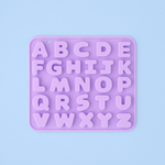 Siliconen mal letter