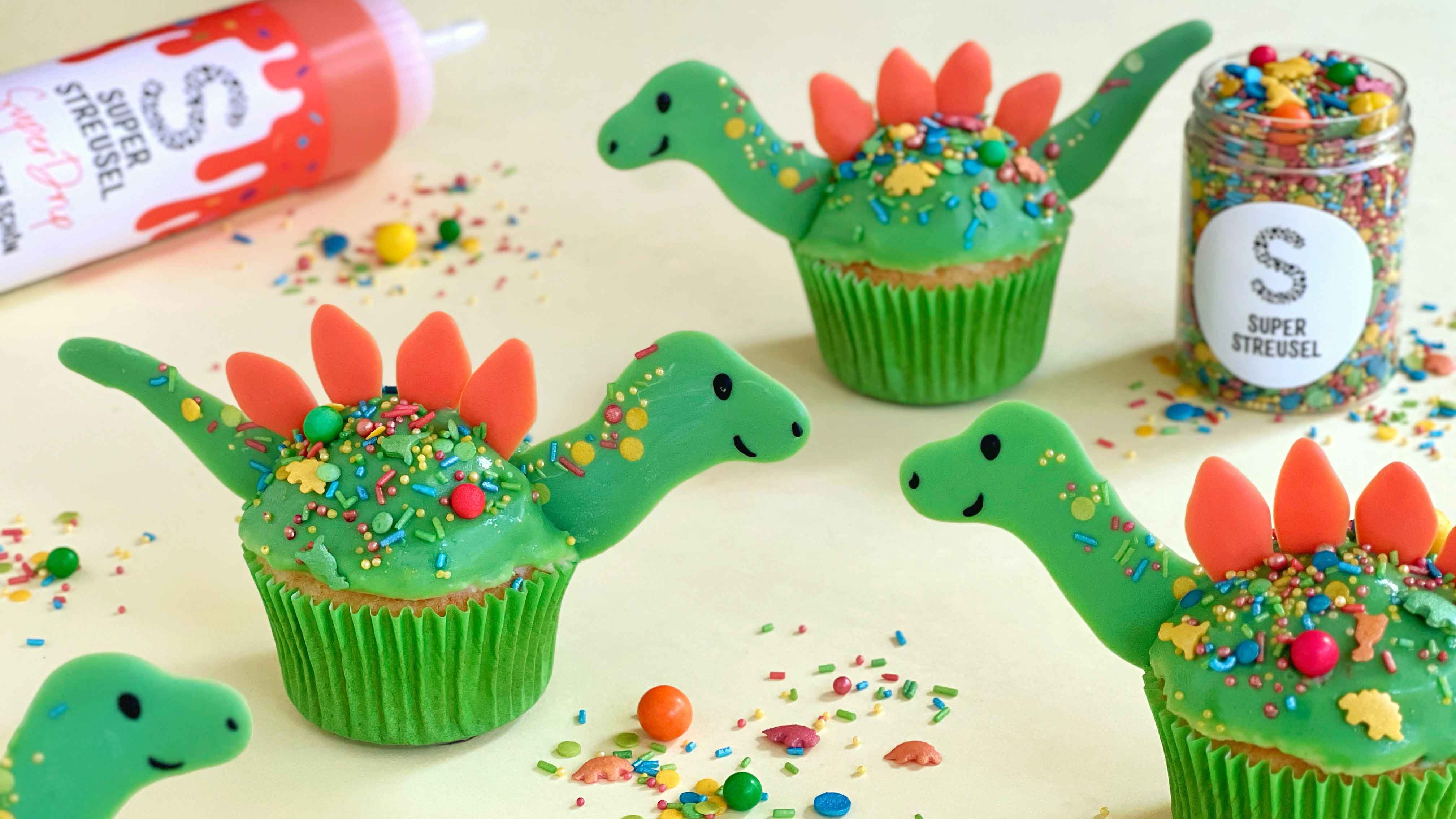 Dino Cupcakes