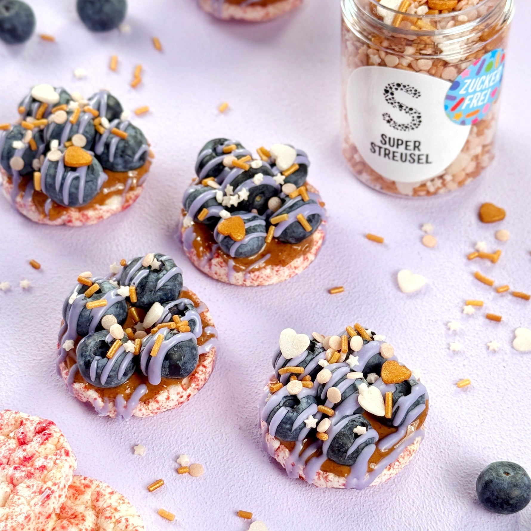 Rijstwafel Blauwebessen Snack