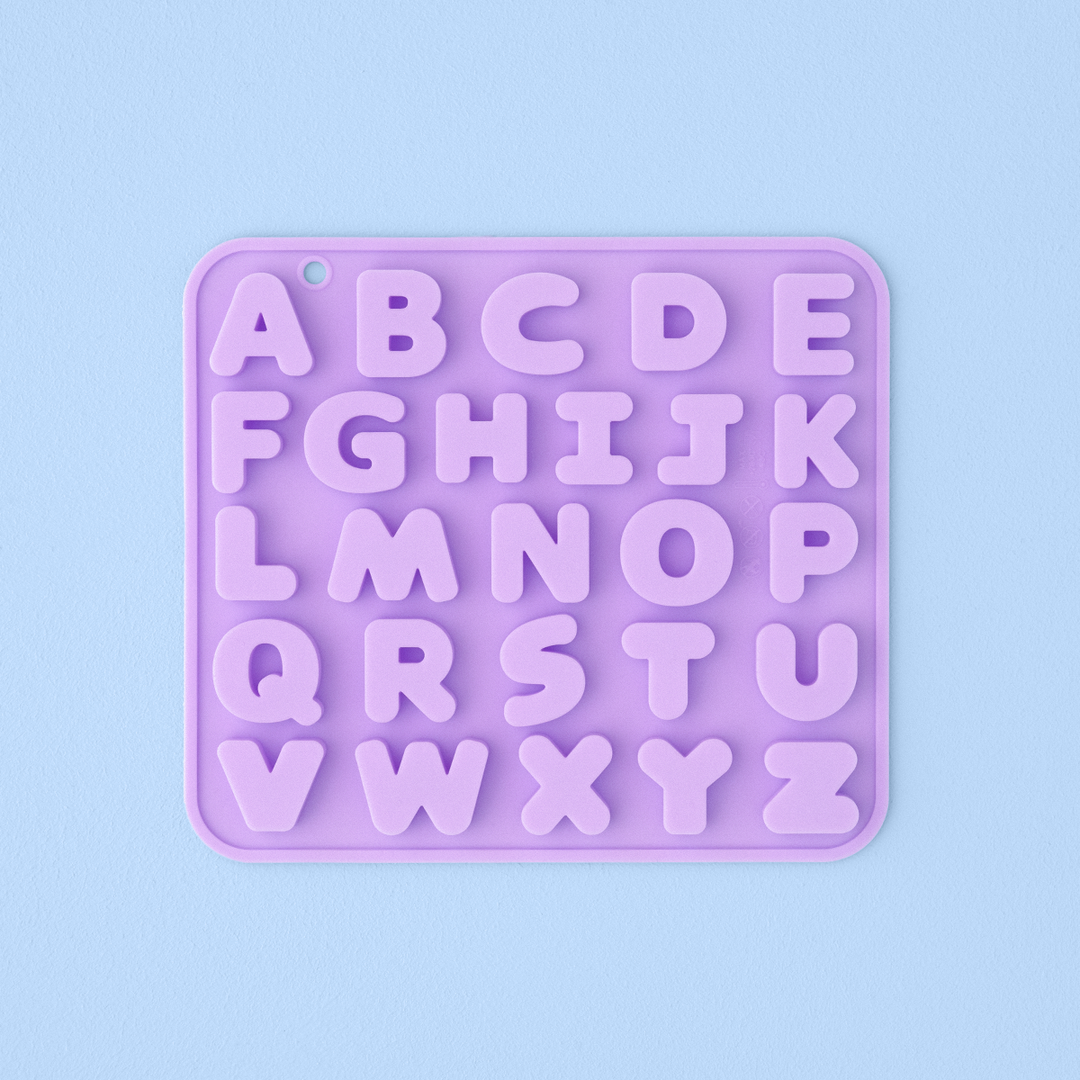 Siliconen mal letter