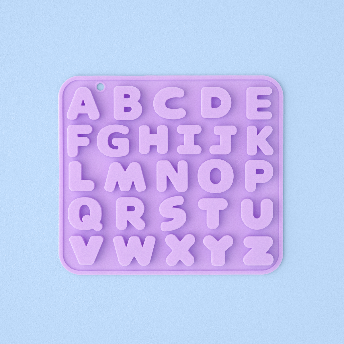 Siliconen mal letter