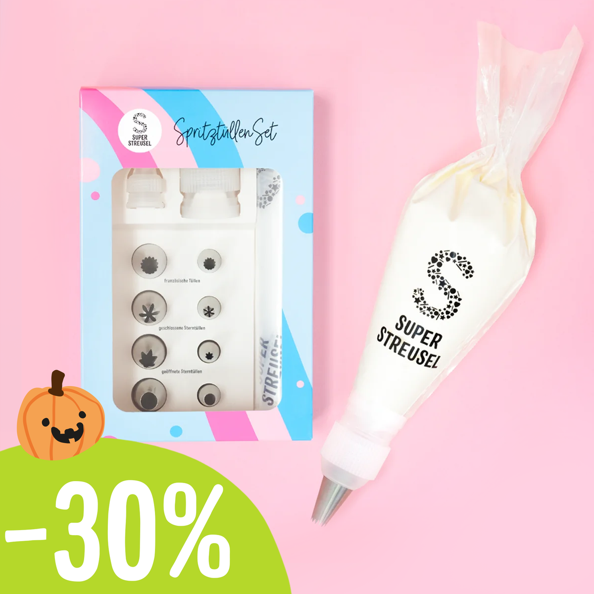 Spuitzak met Spuitmondjes - SpookyDays